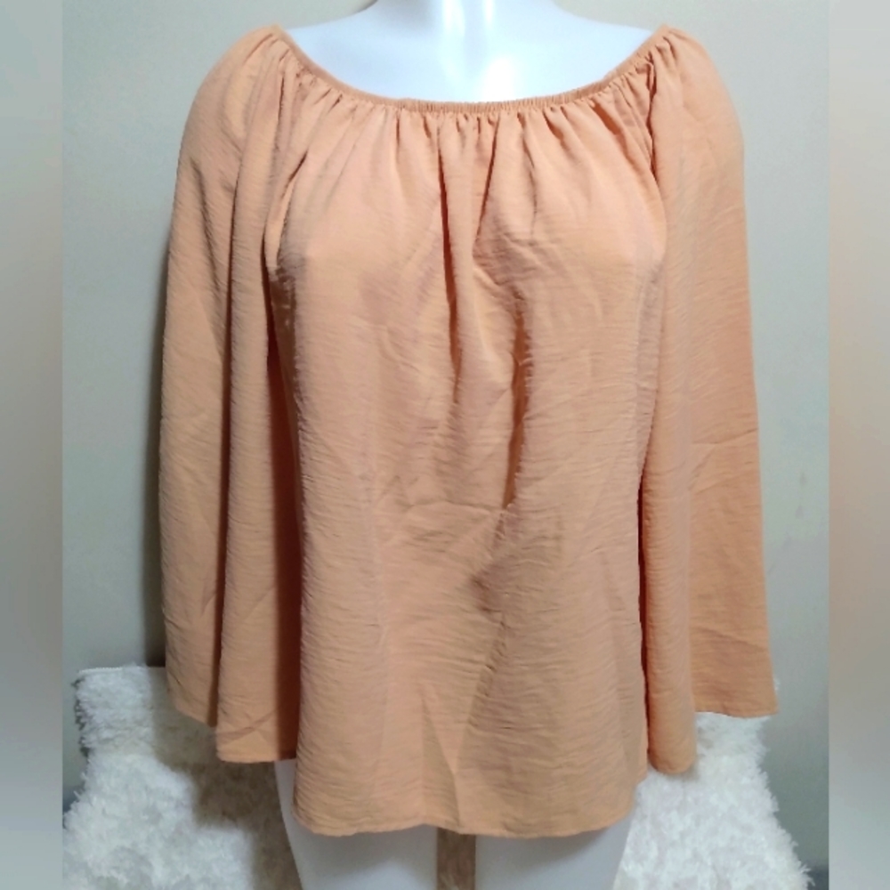 Cbrand woman's size large yellow top